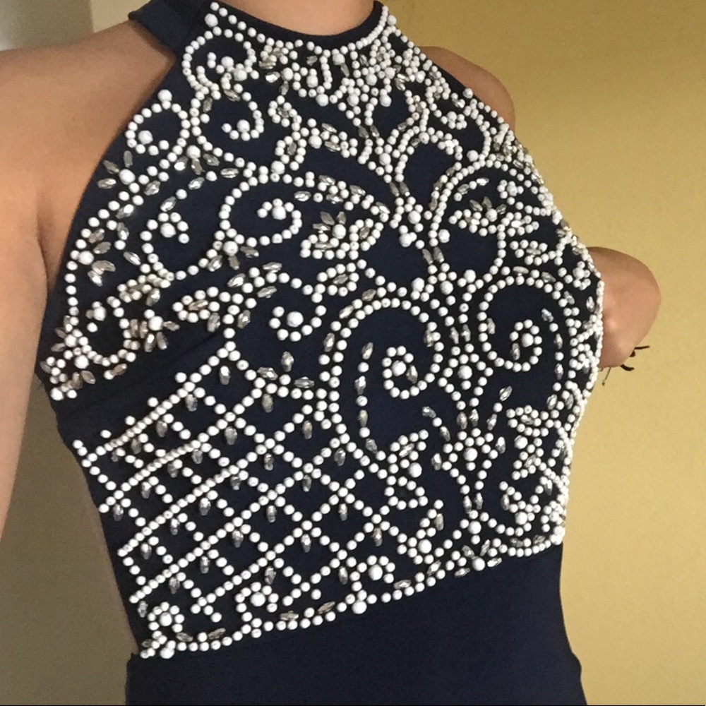 homecoming dress and heels